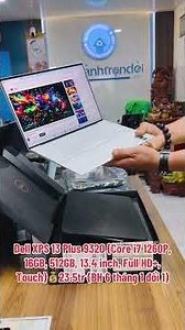 Dell XPS 13 Plus 9320 (Core i7 1260P, 16GB, 512GB, 13.4 inch, Full HD+, Touch)💰23.5 million VND