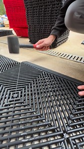 Time for some new modular flooring in your garage? We’ve got you covered 😎 #garage #garagefloor #garageflooring #modulartiles #garagegoals | Garage Style Ltd