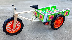 How to make matchbox cycle rickshaw trolley with dc motor Thanks for Watching the Video and SUBSCRIBE for more Videos *** Product Links for DIY Projects (Affiliate links) *** RC Rock Crawler Car https://amzn.to/3BKyGNi 100W Glue Gun with Glue Sticks https://amzn.to/3l5VSzF BO Geared Motor with Wheels https://amzn.to/3rD6IOW Soldering Iron Kit https://amzn.to/3BPMO8e Cutting Mat Double sided https://amzn.to/37ixyTj X-acto Knife https://amzn.to/3BEudM2 Cordless Drill Driver Kit with 24 accessories