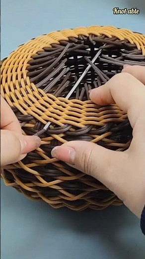 Intricate Basket Weaving Technique!