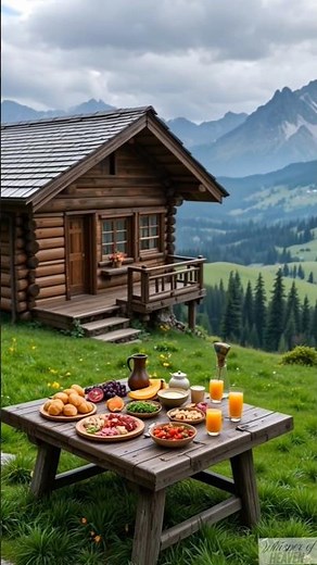 4k Morning in Mountains #shorts #trending #nature