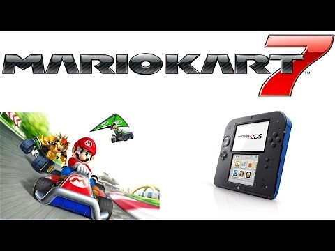 Mario Kart 7 nintendo 2DS gameplay
