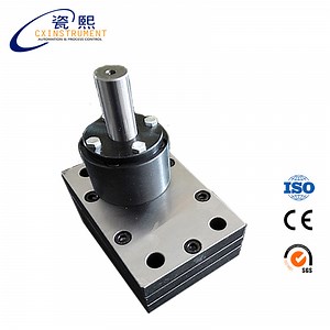 [Hot Item] High Viscosity Polyurethane Silicone Metering Pump Epoxy Resin Hot Melt Glue Dosing Chemical Spinning Resin Gear Metering Pump for Extruder