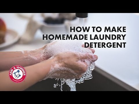 How to Make Homemade Laundry Detergent | ARM & HAMMER™Laundry