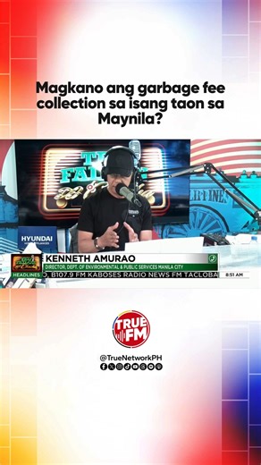 Tumaas ng 600% ang naging income sa garbage fee collection sa Maynila nitong buwan ng Enero, ayon kay Department of Environmental & Public Services Manila City Director Kenneth Amurao. Nasa P700-800 million daw ang na-generate na income ng departamento. #TedFailonAndDJChacha #DitoTayoSaTotoo #SaTrue #TrueFM #Truetv | 105.9 True FM