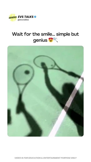 They Made a SMILE Using Shadows 😳🎾