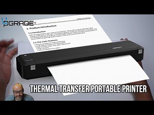 HPRT Thermal Transfer Portable Printer