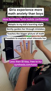 Stuck on a math problem? Meet your new superpower! Our adaptive tutor moves at YOUR pace, so you learn faster and retain more. Ready to unlock math mastery? | Synthesis