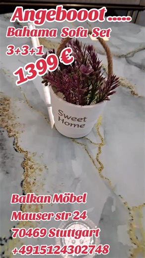 Bahama Sofa Set for Sale in Stuttgart