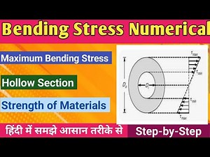 Bending stress in beam || pure bending of beam 06 || Engg Mechanics(M.o.s.)|| Sumit Dwivedi ||