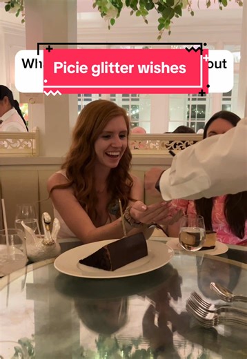 Oops 😂 A word of warning for anyone making a pixie glitter wish at the Cake Bake Restaurant at Disneys Boardwalk Resort at Walt Disney World 🤍 #cakebake #birthdaywish
