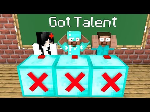 Minecraft Got Talent (Minecraft Animations)