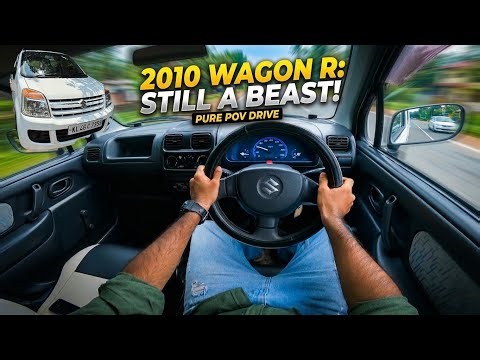 2010 Maruti Suzuki Wagon R POV Drive: 16 Years Later & Still Solid! 🚀 wagon r driving review
