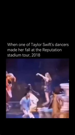 History Hidden on Instagram: "During Taylor Swift’s Reputation Stadium Tour in 2018, a brief onstage mishap became a defining example of her professionalism and poise. When one of her dancers accidentally caused her to lose balance and fall mid-performance, the moment could have easily derailed the show. Instead, Taylor popped back up almost instantly, laughing it off and continuing as if nothing had happened, while the dancer was visibly apologetic. Rather than showing frustration, she turned t