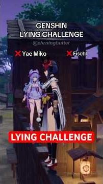 How well do you recognize genshin sounds? Today we did the Genshin lying challenge #genshinimpact