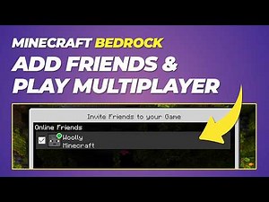 How To Add Friends in Minecraft Bedrock & Play Multiplayer (Step by Step)