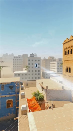 Outside Map Kitchen Smoke on Mirage #cs2 | goldcsnades