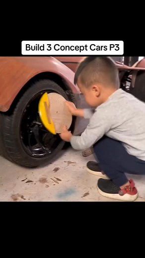 I built 3 very special concept cars for my chidren P3 #diy #homemade #car #conceptcar #ndwoodworkingart #ndwoodart #building #woodencar #woodart #woodworking #trends #foryou #Reel#Fly#Everyone | Kesean Myers | Facebook
