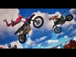 Triple Backflip on Fortnite Motorcycle - Chapter 4 Season 1