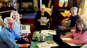 When ‘The Sound of Music’ 5 (Nicholas Hammond, Duane Chase, Debbie Turner, Kym Karath and Mi - Angela Cartwright were in town for the AFI Julie Andrews Lifetime Achievement Award which airs Thursday, June 16th on TNT (set your DVR it’s a great show celebrating Julie.) The next morning we gathered together to sign a Limited Edition of our book ‘The Sound Of Music Family Scrapbook’ which we put together with our personal pictures, mementos and stories from when we made the movie back in 1965. Ther