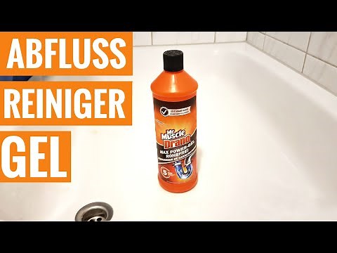 Abfluss reinigen mit Mr. Muscle Abfluss Reiniger | Max Power