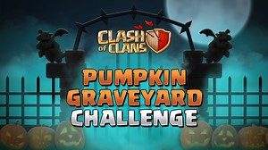 Pumpkin Graveyard Challenge | Clash of Clans by Clash of Clans