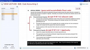 Like lecture samplers? Here's one with Peter Olinto on Final Review Business 2B Becker #CPA Exam Review . | Becker Accounting