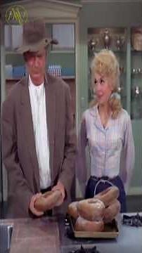 Buddy Ebsen, that's what you call a real man-sized donut, The Beverly Hillbillies, 1966