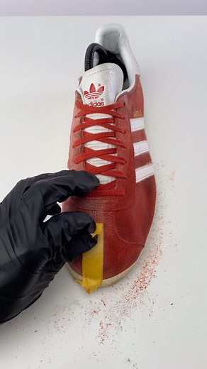 Got some suede that needs a little TLC? Meet our Suede Reviver 🤝 #howtorestoresuede #Suedesneakers #Suederestoration | Crep Protect