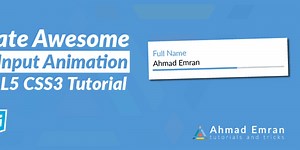Create Awesome CSS Input Animations
