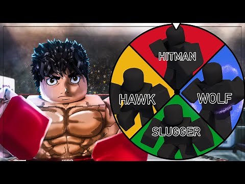 this RANDOM WHEEL chooses my FIGHTING STYLE in Untitled Boxing Game..