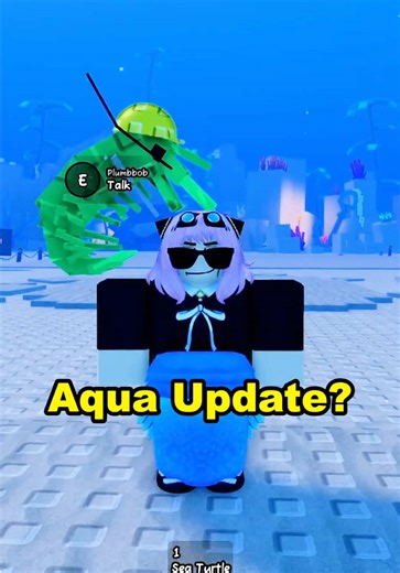 Aqua Update is Big Cap #growagarden #roblox #fyp | Roblox