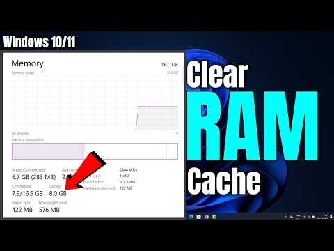 Clear RAM Cache on Windows 11 & Windows 10 | Speed Up PC