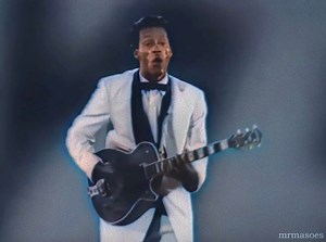 Chuck Berry - You Can't Catch Me (1956) "You Can't Catch Me," released by Chuck Berry in 1956, stands as a vibrant example of his skill in merging narrative with the rhythm and blues roots of rock and roll. The song features Berry's iconic guitar intro and storytelling style, encapsulating the youthful rebellion of the 1950s. It narrates a high-speed chase involving Berry in a brand-new Cadillac, deftly mixing a sense of freedom with a critique of authority. The lyrics vividly depict a nocturnal