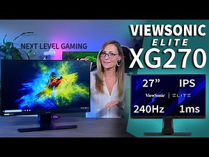Fast Gaming without Motion Blur - Viewsonic XG270 Review (27", 240Hz, 1080p, IPS)