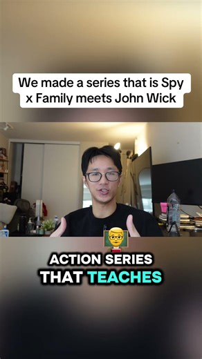 Our upcoming series that is #spyxfamily meets #johnwick