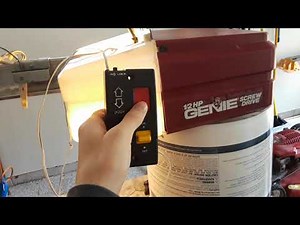 Genie Screw Drive With the Sensors