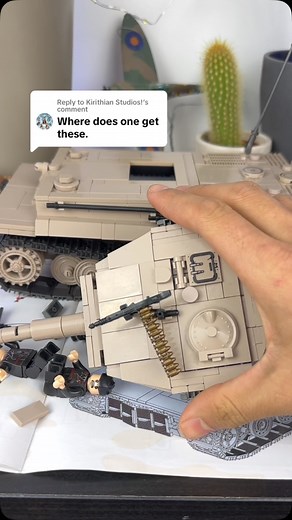 Lego world war 2 tiger tank 🔥🔥 #worldwar2 #lego #tank #ww2 | Brick War II