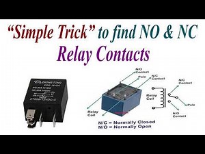 Simple Trick to Find NO & NC Contacts on Any Relay | Quick Relay Identification Guide