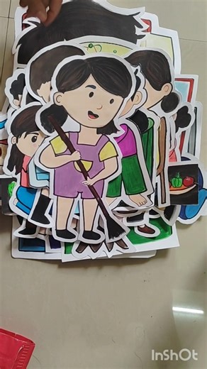 Cutouts for school black board decoration #beautiful #short#done by me#first step craft