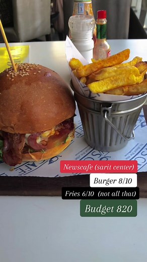 This burger was actually good, the fries grow on you but they’re still mid. Follow me for restaurant recommendations ❤️ #restaurantrecommendations #restaurantreview
