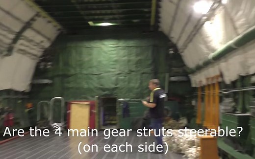 【回顾】探索世界最大飞机安225舱内结构，驾驶舱内部细节！