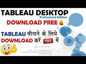 How to Download Tableau Desktop | Download Tableau Free in Hindi | Tableau Full Course in Hindi