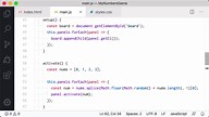 #15 Gameクラスのインスタンスを渡そう | JavaScriptで数字タッチゲームを作ろう - プログラミングならドットインストール