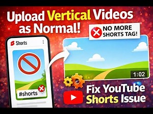 How to Upload Short Video as Normal on YouTube (Step-by-Step Guide) | Avoid Shorts Automatically!