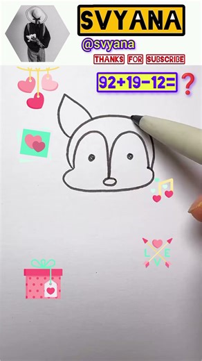 Cute 🦊FoxDrawing || How To Draw CUTE Fox🦊 EASY Step✨✅ #art #fox #drawing #shorts