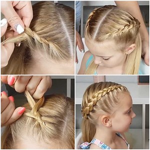 2 Cute hairstyles for your gorgeous little girl!🎀 | MetDaan Makeup