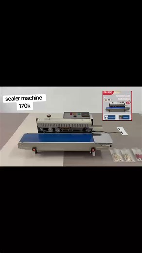 sealing machine available on preorder 170k excluding shipping fee 090_266_304_50 #machine #nylon #import #goviral