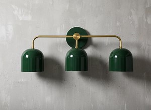 Mid Century Modern Brass Lighting - Bohemian Style | Vanity Light-light Fixture - Etsy