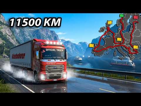 Visiting EVERY Country in Euro Truck Simulator 2!